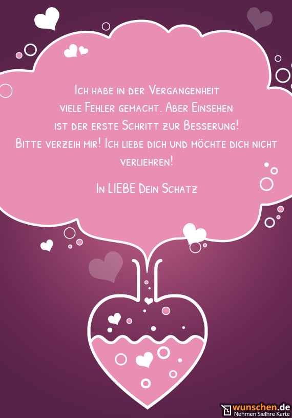 Fehler gemacht habe mir verzeih ich bitte Entschuldigungssprüche &
