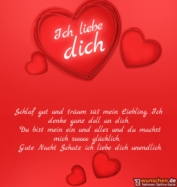 Schlaf Gut Ich Denke An Dich